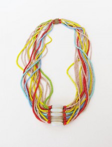 Nupe Tribe Necklace – Multicoloured Strands